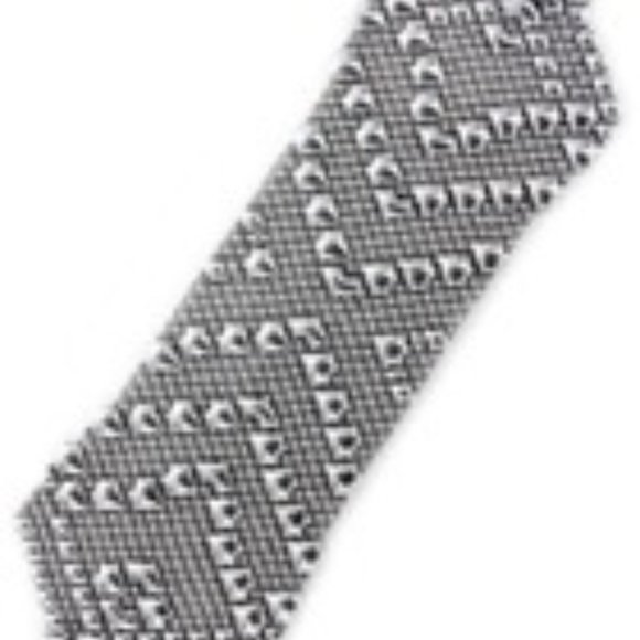 Sergio Gutierrez Liquid Metal B10 Silver Mesh Bracelet - Picture 5 of 12